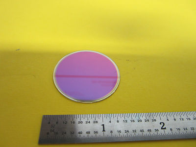 OPTICAL COATED SAPPHIRE WAFER WINDOW ?? LASER OPTICS BIN#28-09