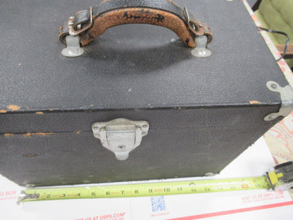 EMPTY AO SPENCER WOOD CABINET BOX MICROSCOPE PART AS PICTURED &TA-4