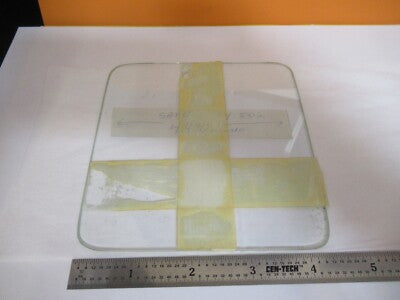 Glass Stage [dirty] Ernst Leitz Wetzlar Specimen Microscope Part