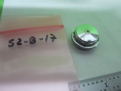 MICROSCOPE PART OBJECTIVE  REICHERT AUSTRIA 38 ?? OPTICS AS IS BIN#S2-B-17