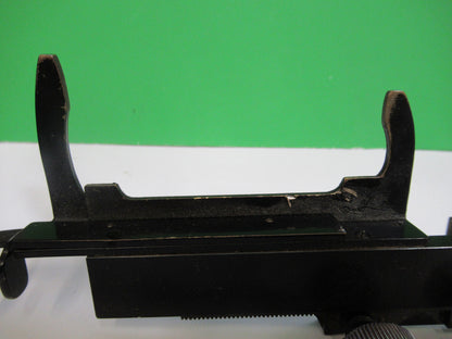 Antique Bausch & Lomb Xy Stage Clip Microscope Part