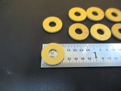 LOT BISMUTH TITANATE PIEZOELECTRIC BLANKS GOLD PLATED ULTRASONIC SENSOR FT1-A-87
