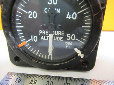 INDICATOR AIR CABIN PRESSURE AEROSONIC AF-200A NSN AIRCRAFT PART AS PIC &P4-A-28