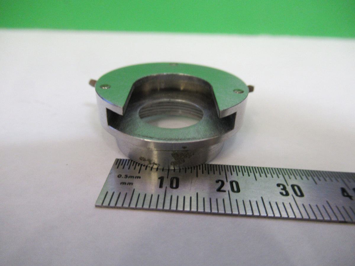 LEITZ WETZLAR GERMANY POL HOLDER OBJECTIVE MICROSCOPE PART AS PICTURED &S2-C-66