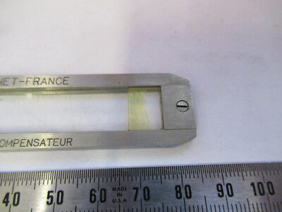 Antique Nachet France Quartz Compensator Microscope Part