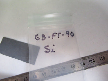 SLAB SILICON ELEMENT SINGLE CRYSTAL THICK WAFER RARE AS PICTURED G3-FT-90