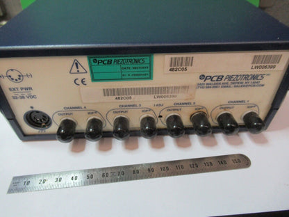 PCB PIEZOTRONICS ICP SIGNAL CONDITION 482C05 for ACCELEROMETER AS PICTURED TD-4