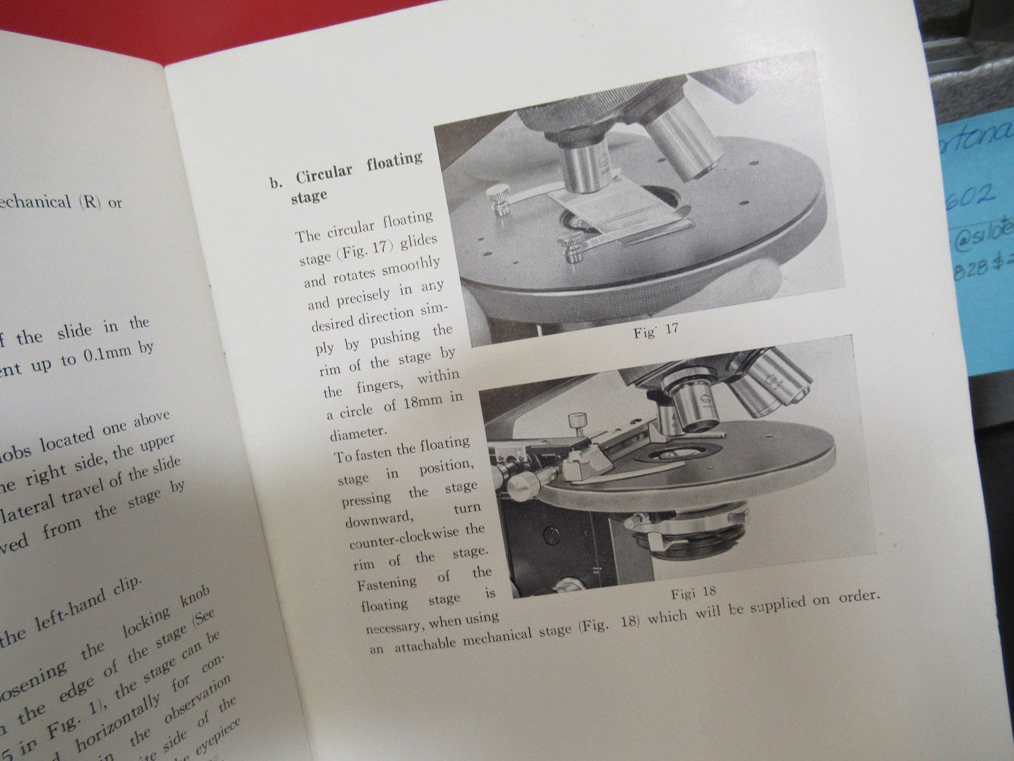 ANTIQUE NIKON KOGAKU BOOKLET INSTRUCTIONS 1963 MICROSCOPE PART AS PIC V7-A-17