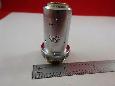 MIKROSKOPTEIL OBJEKTIV L32X LEITZ GERMANY OPTICS AS IS BIN#R2-C-20
