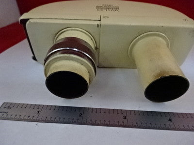 Microscope Part Wild Swiss Binocular Head Optics