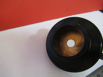 INDUSTRIAL BAUSCH LOMB CONDENSER + IRIS MICROSCOPE PART AS PICTURED F8-A-18