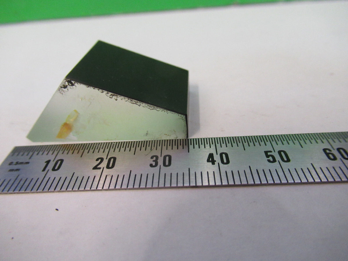 Ernst Leitz Wetzlar Germany Glass Prism Optics Microscope Part