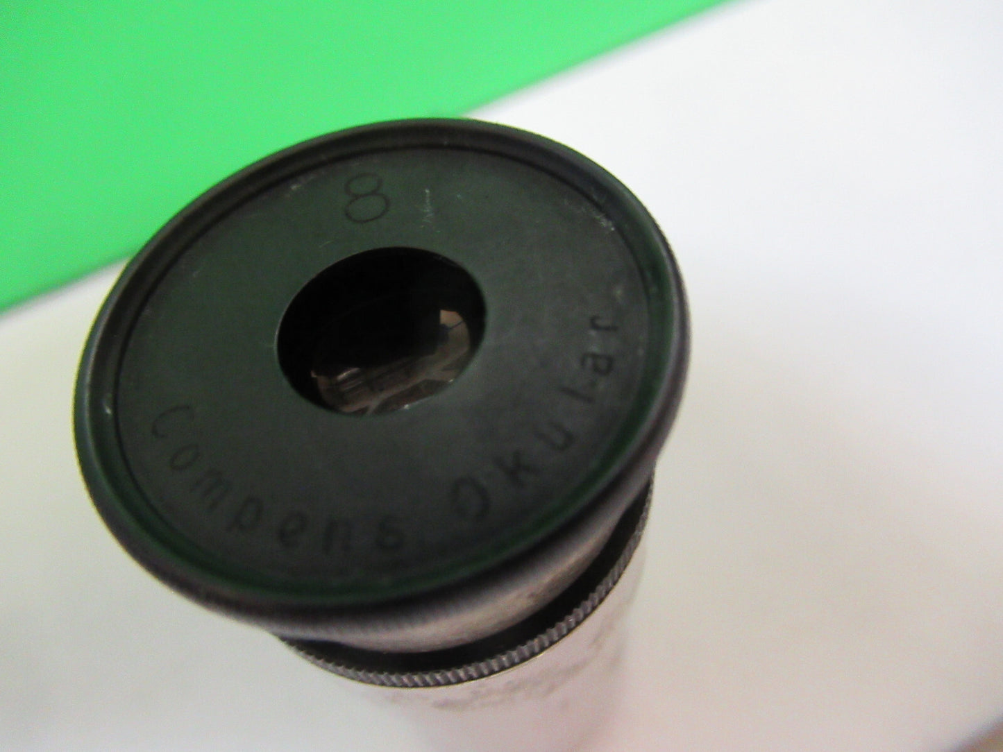Antique Ernst Leitz "8" Compens Eyepiece Microscope Part