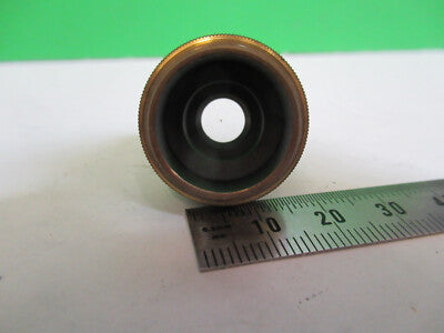 Antique Bausch & Lomb Brass Objective Lens Microscope Part