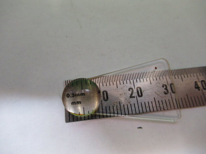 OPTICAL  WEIRD LENS PLANO CONVEX TOOL GLASS OPTICS AS PICTURED S4-B-14