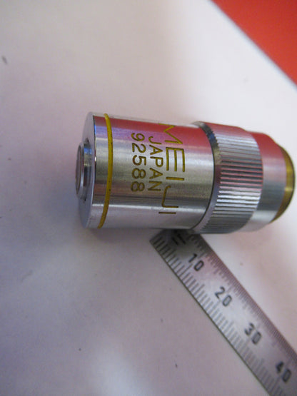 Meiji Japan 10X /160 Objective Lens Microscope Part