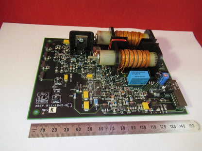 RGA RESIDUAL GAS ELECTRONIC BOARD LEYBOLD INFICON 911-1042G AS PICTURED &10-A-69