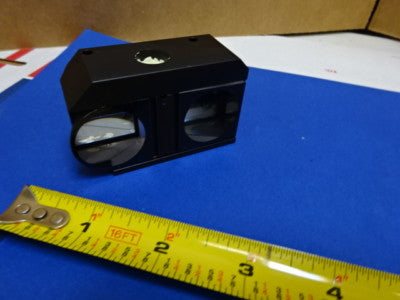 MICROSCOPE PART PRISM OPTICS for REICHERT AUSTRIA POLYVAR AS IS  #65-A-30