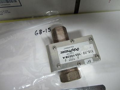 POLYPHASER SURGE PROTECTOR ANTENNA BIN#G8-15