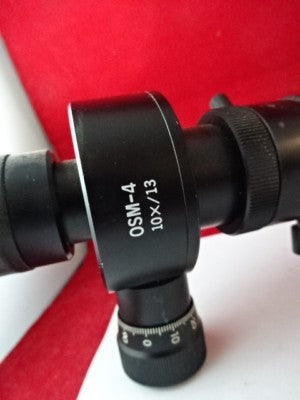 Olympus Japan 0SM-4 10x/13 Microscope Optics Metallograph Inspection