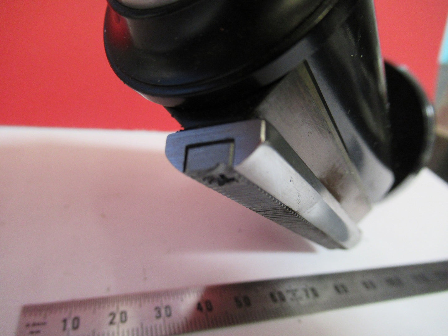 ANTIQUE BAUSCH LOMB tubus + nosepiece MICROSCOPE PART AS PIC V7-A-38