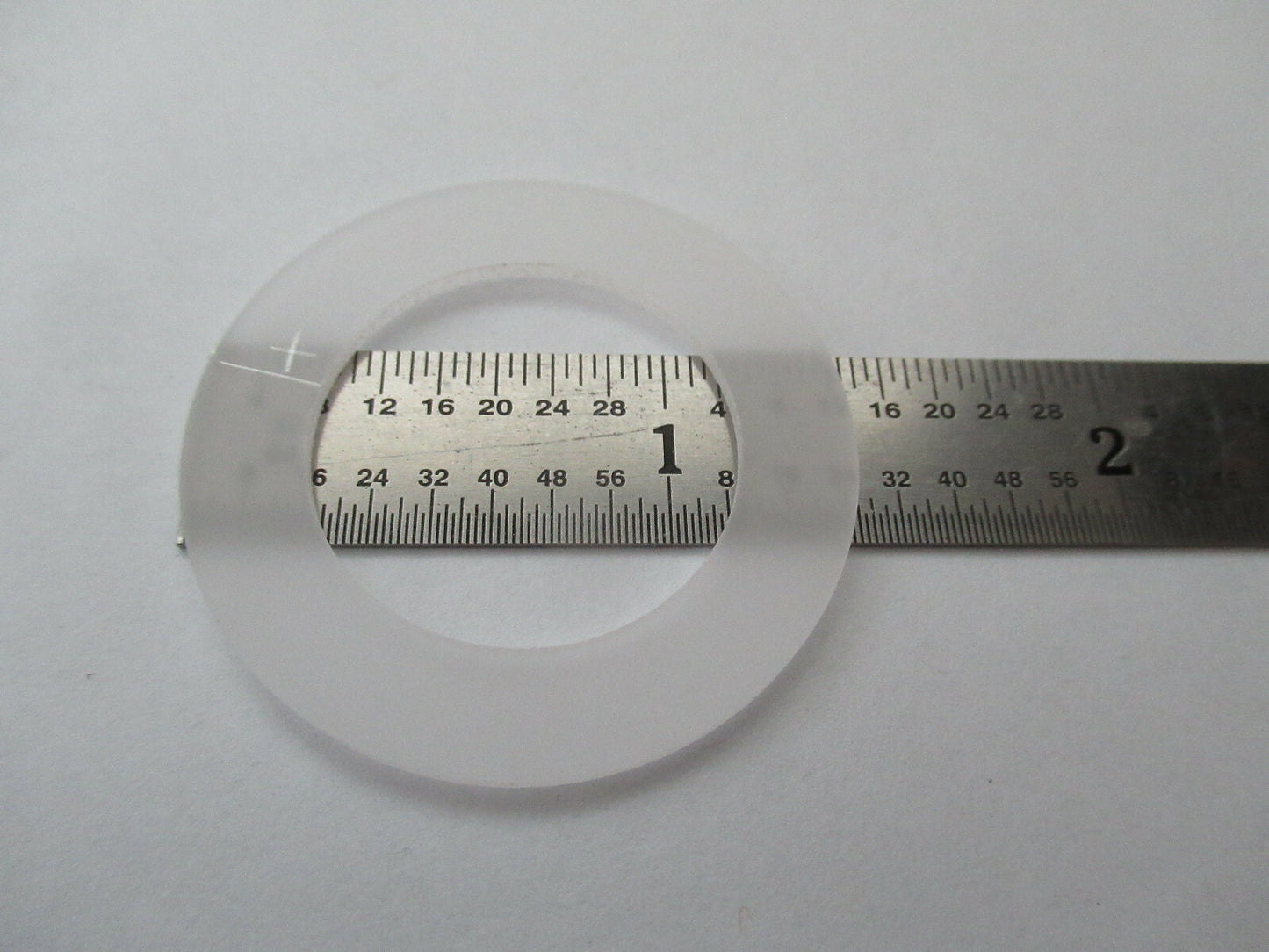 BLANK PIEZOELECTRIC QUARTZ CRYSTAL X-CUT UNPLATED PIEZO SENSOR AS PIC #F5-A-69