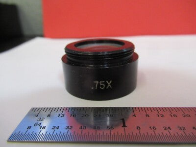 Optem 0.75X Objective Lens Inspection Microscope Part