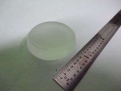 MICROSCOPE PART OPTICAL LENS DIFFUSER FROSTED CX CC THICK AS IS OPTICS BIN#V7-28