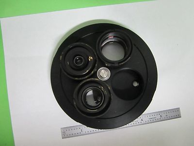 MICROSCOPE PART POLYVAR REICHERT LEICA MAGNIFICATION CHANGER AS IS BIN#S6-14
