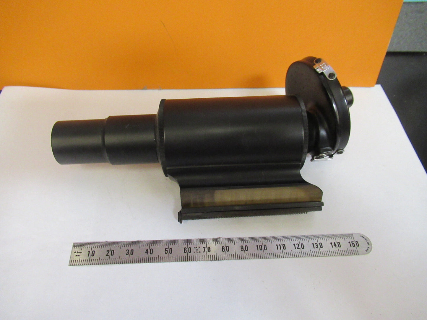 American Optical Co. Spencer Lens Co. Antique Tubus + Nosepiece Microscope Part
