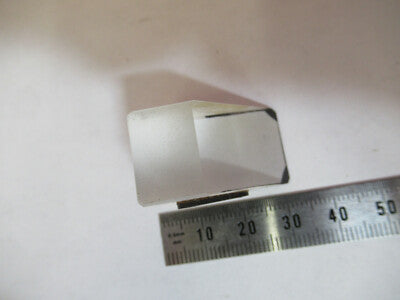 OPTICAL BAUSCH LOMB GLASS PRISM OPTICS AS PICTURED P5-B-33