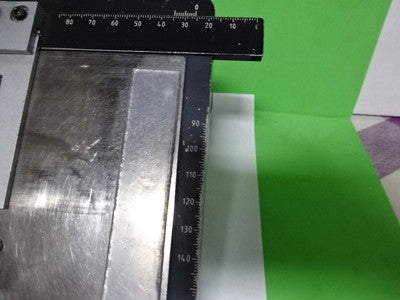 MICROSCOPE PART LEICA GERMANY DMR DMRB STAGE SPECIMEN TABLE AS IS BIN#5M-B-02