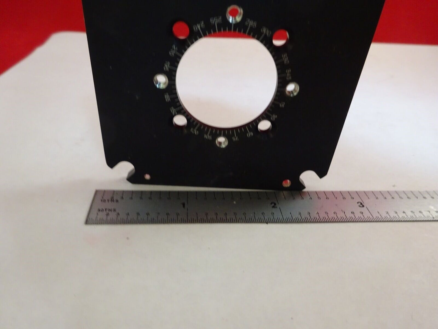 Aluminum Plate for Polarizer Rotation Indicator Part Optics