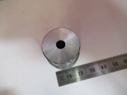 MEIJI JAPAN 4X /160 OBJECTIVE LENS  MICROSCOPE PART AS PICTURED  X8-B-04