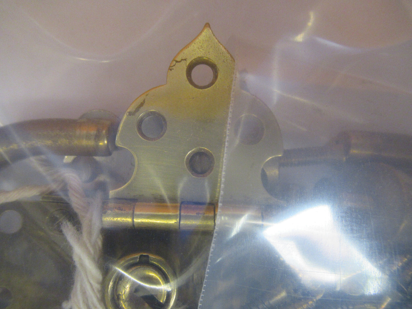 AO SPENCER LOCK for wood cabinet with key MICROSCOPE PART AS PICTURED 72-C-09