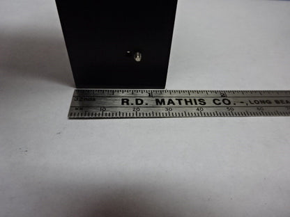 OPTICAL FIBER OPTICS FIXTURE RETICLE OPENING OPTICS AS IS #84-35