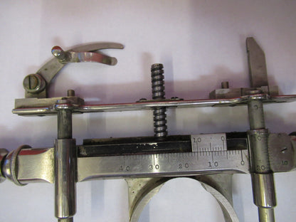 Antique Very Rare Spencer Lens Co. Xy Stage Clip Microscope Part