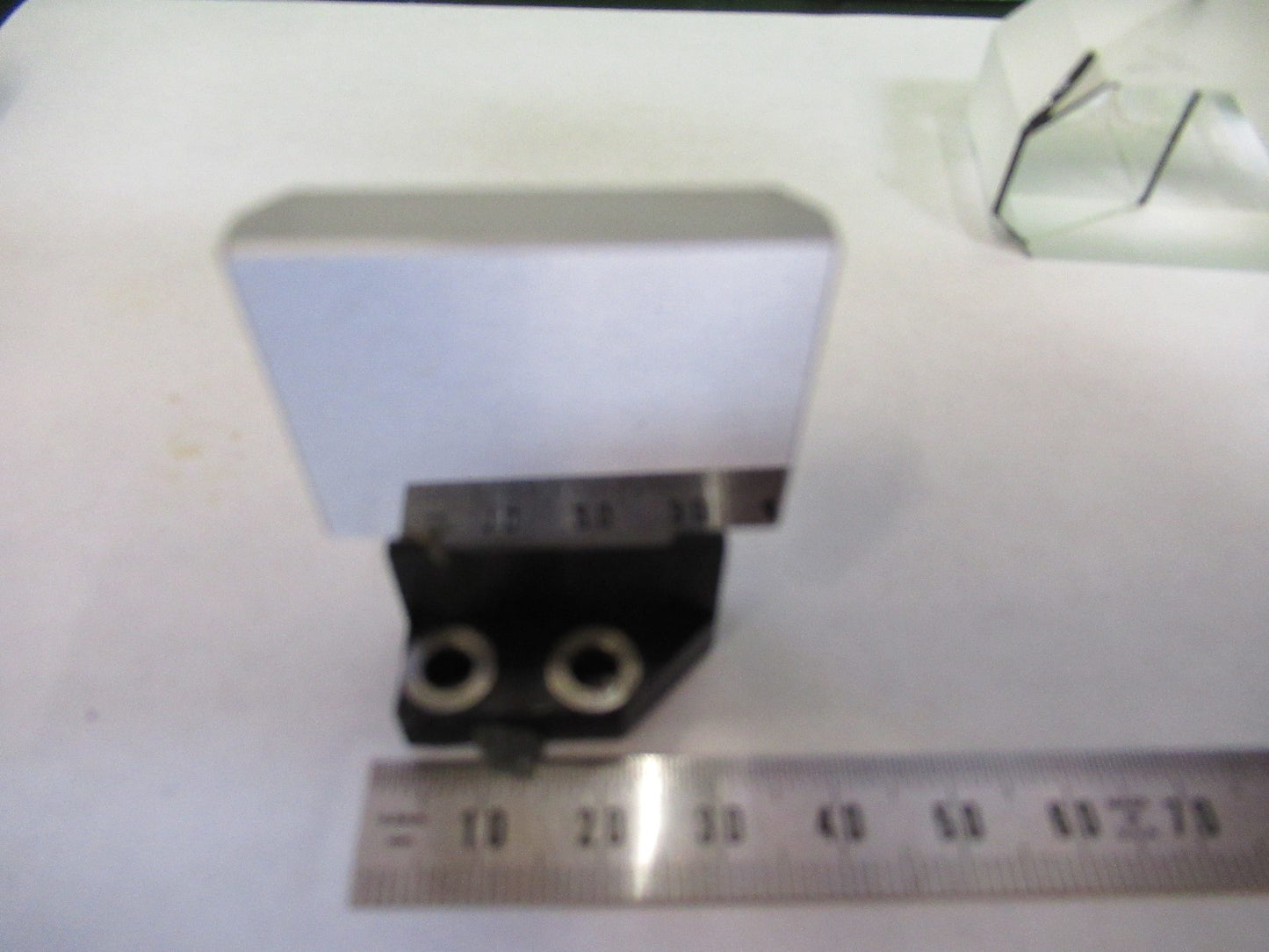 ZEISS GERMANY FLAT MIRROR OPTICS MICROSCOPE PART AS PICTURED U8-B-26