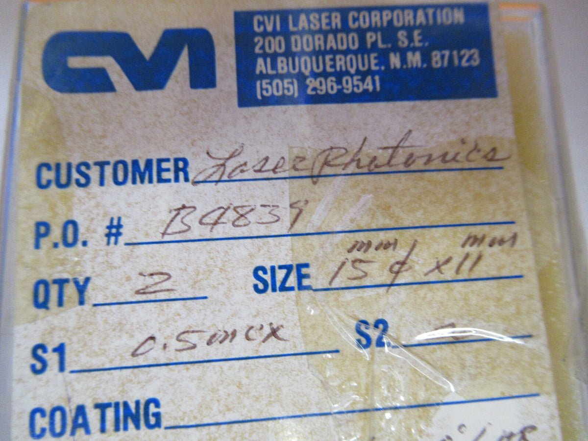 Optical ex-NASA Coated Lot Lens Pro Laser Optics