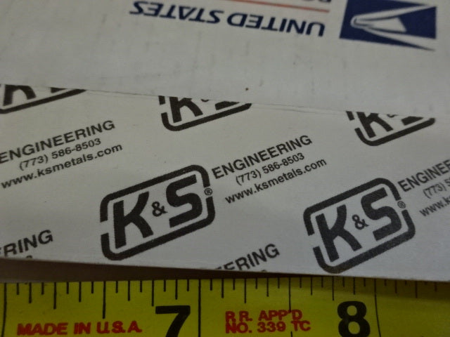 K&S ENGINEERING METAL TUBING LOT THREE PIECES AS IS #AV-52