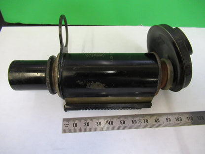 Antique Brass Spencer Lens Co. Tubus + Nosepiece Microscope Part