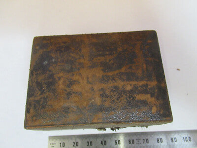 ANTIQUE 1860's SEIBERT EMPTY OBJ CONTAINER MICROSCOPE PART AS PICTURED &F1-A-36