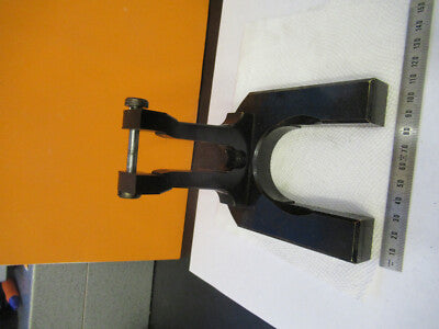 Antique Carl Zeiss AG Brass Horseshoe Rare Microscope Part