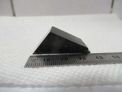 MICROSCOPE PART OLYMPUS JAPAN GLASS PRISM HEAD OPTICS AS PICTURED BIN#W1-A-73