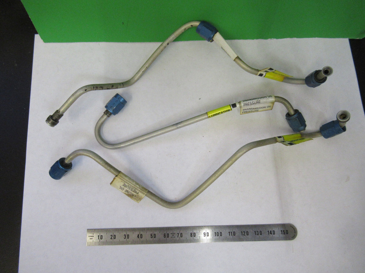 ALUMINUM PRESSURE LINES TUBING BELL 206 AIRCRAFT HELICOPTER AS PICTURED X4-A-10