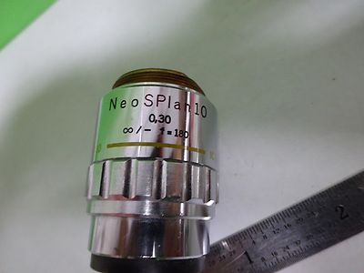 Microscope Objective Dic Olympus NEOPlan 10X Optics AS IS