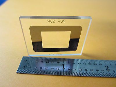 OPTISCHES FENSTER XGA SDR GLAS LASEROPTIK #6V-41