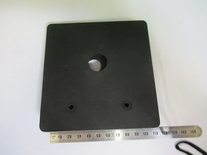SPENCER AO VINTAGE STAGE TABLE ANTIQUE MICROSCOPE PART AS PICTURED &Q4-A-39