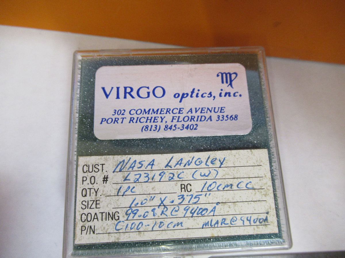 Optical ex-NASA Coated Lens Pro Laser Optics