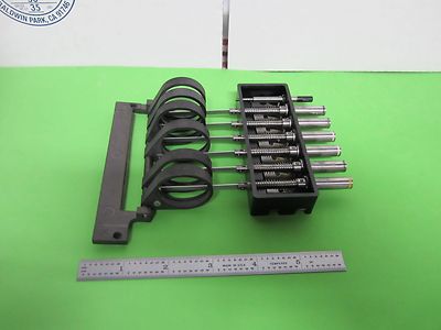 MICROSCOPE PART FILTER ASSEMBLY WITHOUT GLASS ZEISS GERMANY AS IS BIN#L8-01